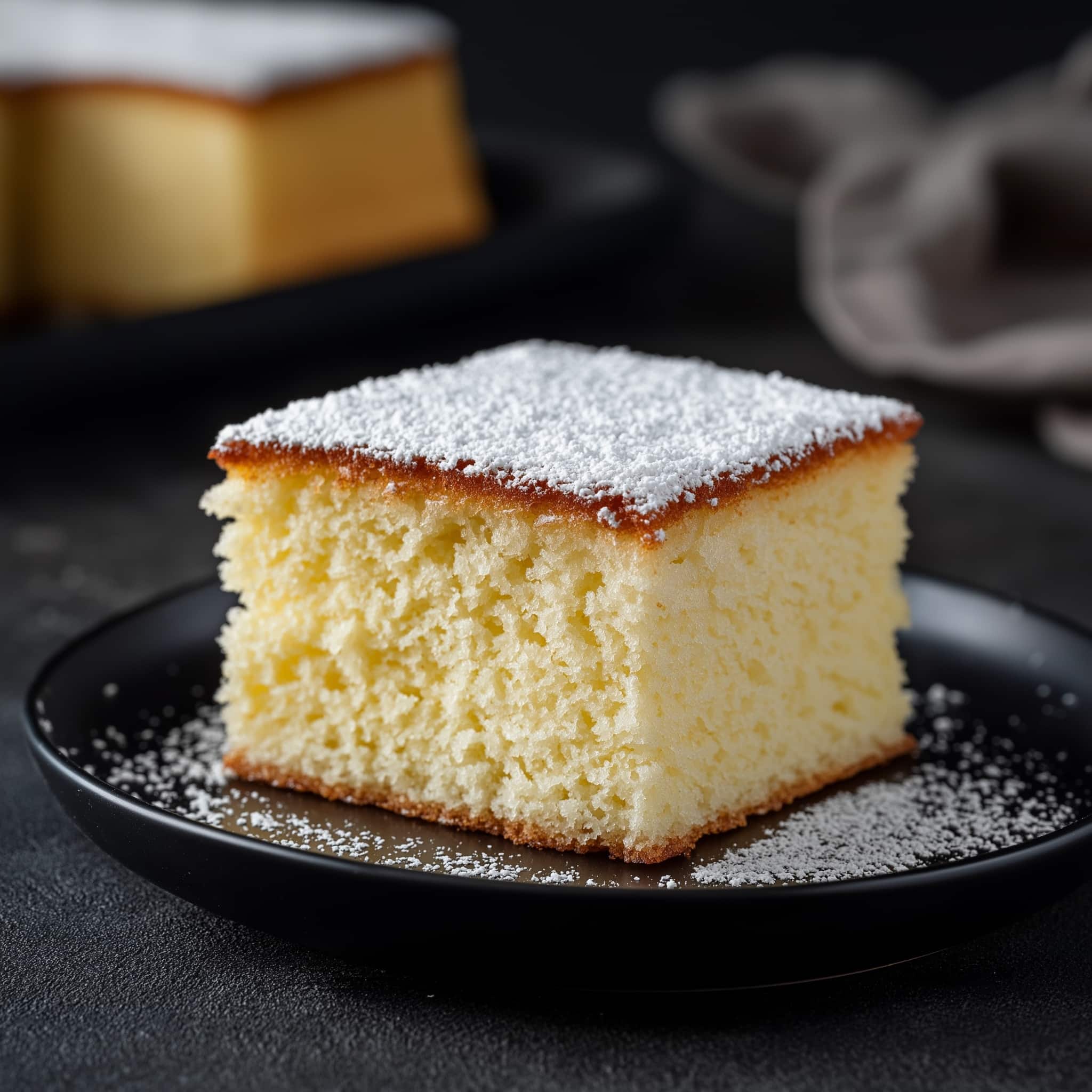 French Butter Cake Recipe - Recipe Image