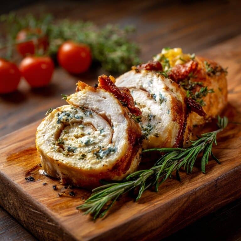 Smoked Stuffed Chicken Breast with Cream Cheese and Spinach Recipe