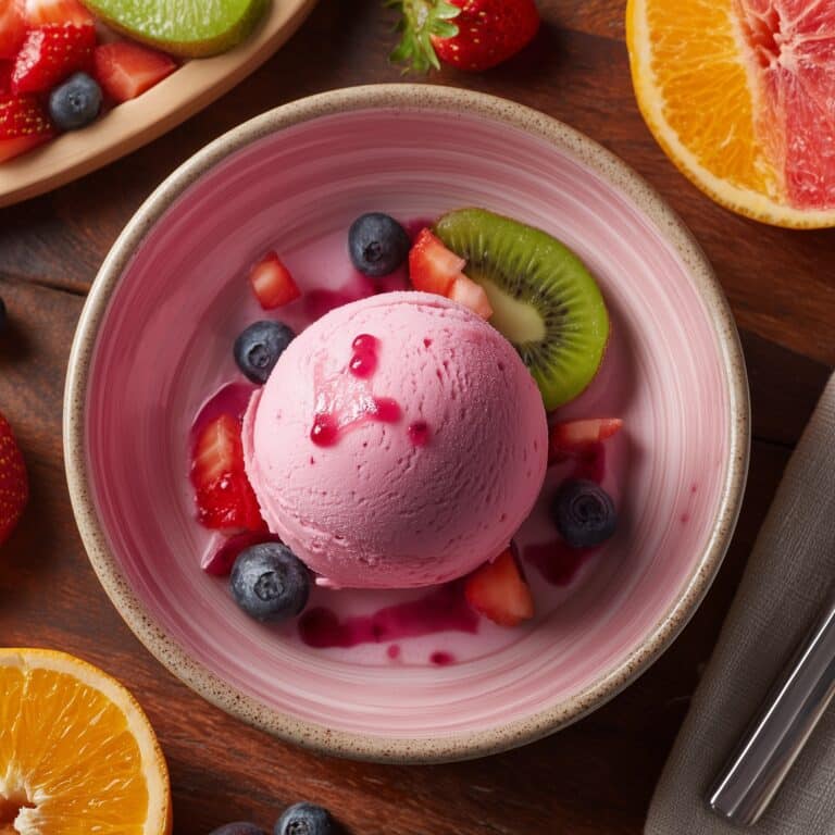 Refreshing Strawberry Sorbet Recipe