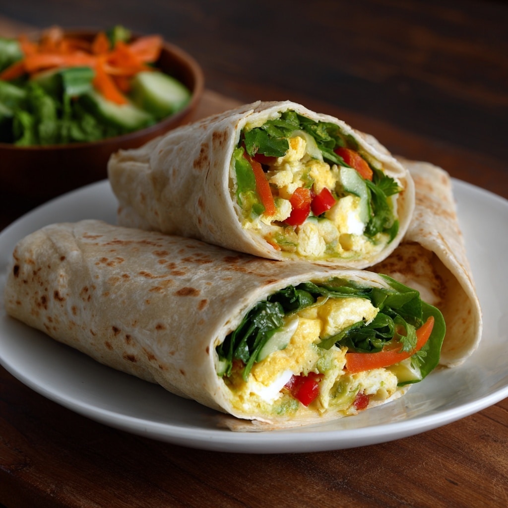 Creamy Cottage Cheese Wraps Recipe - Recipe Image