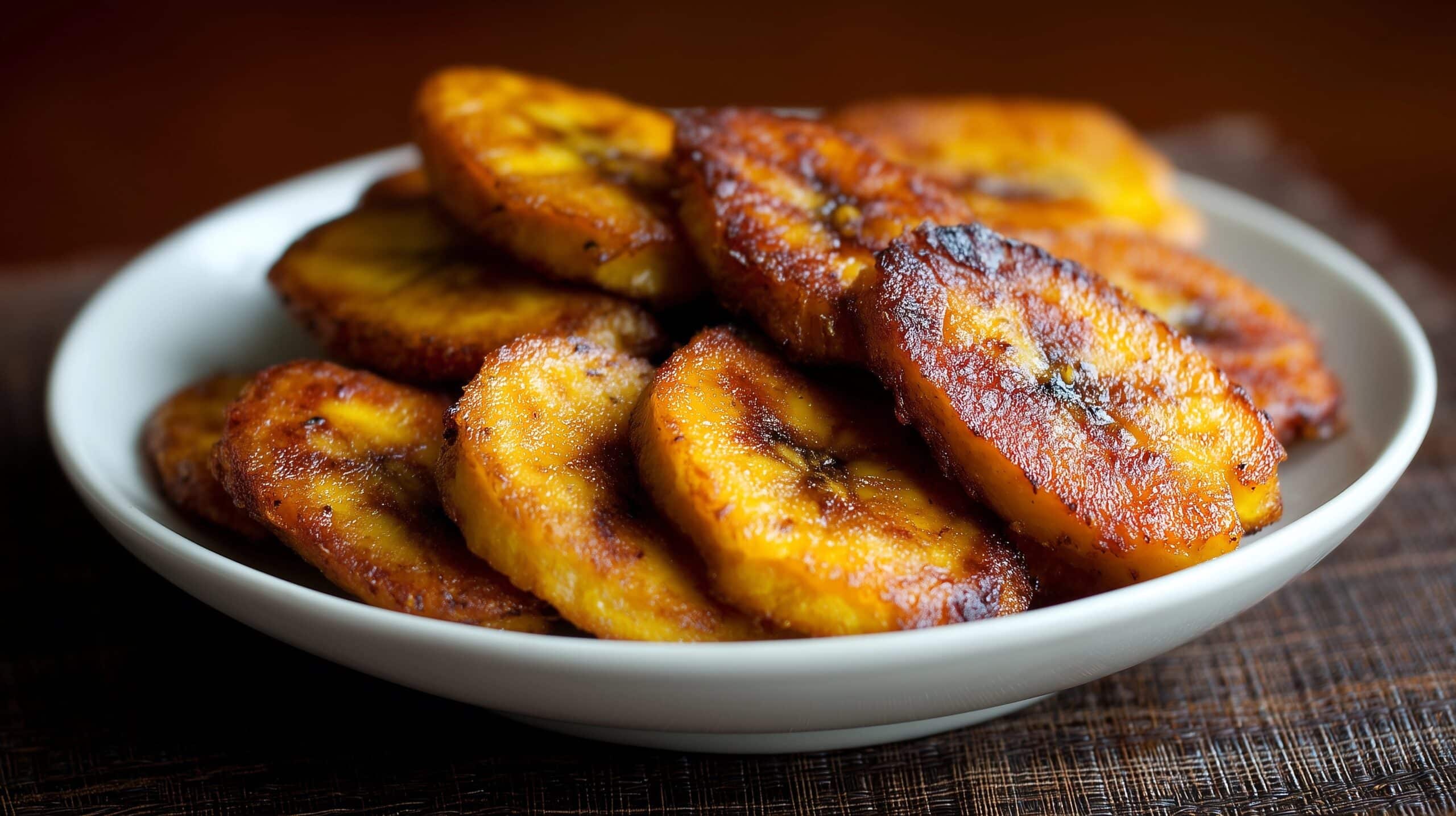 Crispy Air Fried Bananas with Cinnamon Sugar Recipe - Recipe Image