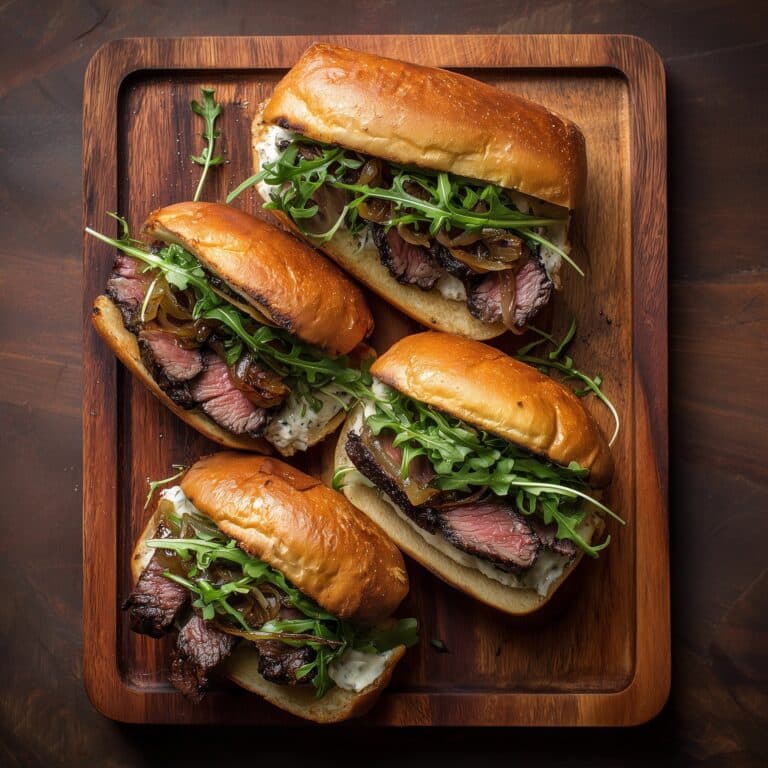 Slow Cooker Ground Beef French Dip Sandwiches Recipe