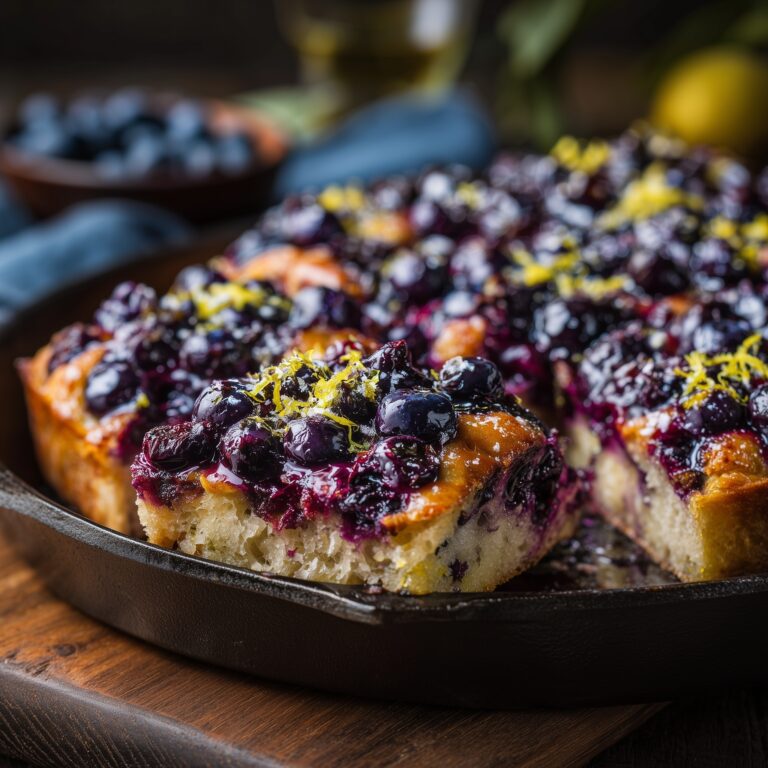 Blueberry Buttermilk Pancake Casserole Recipe