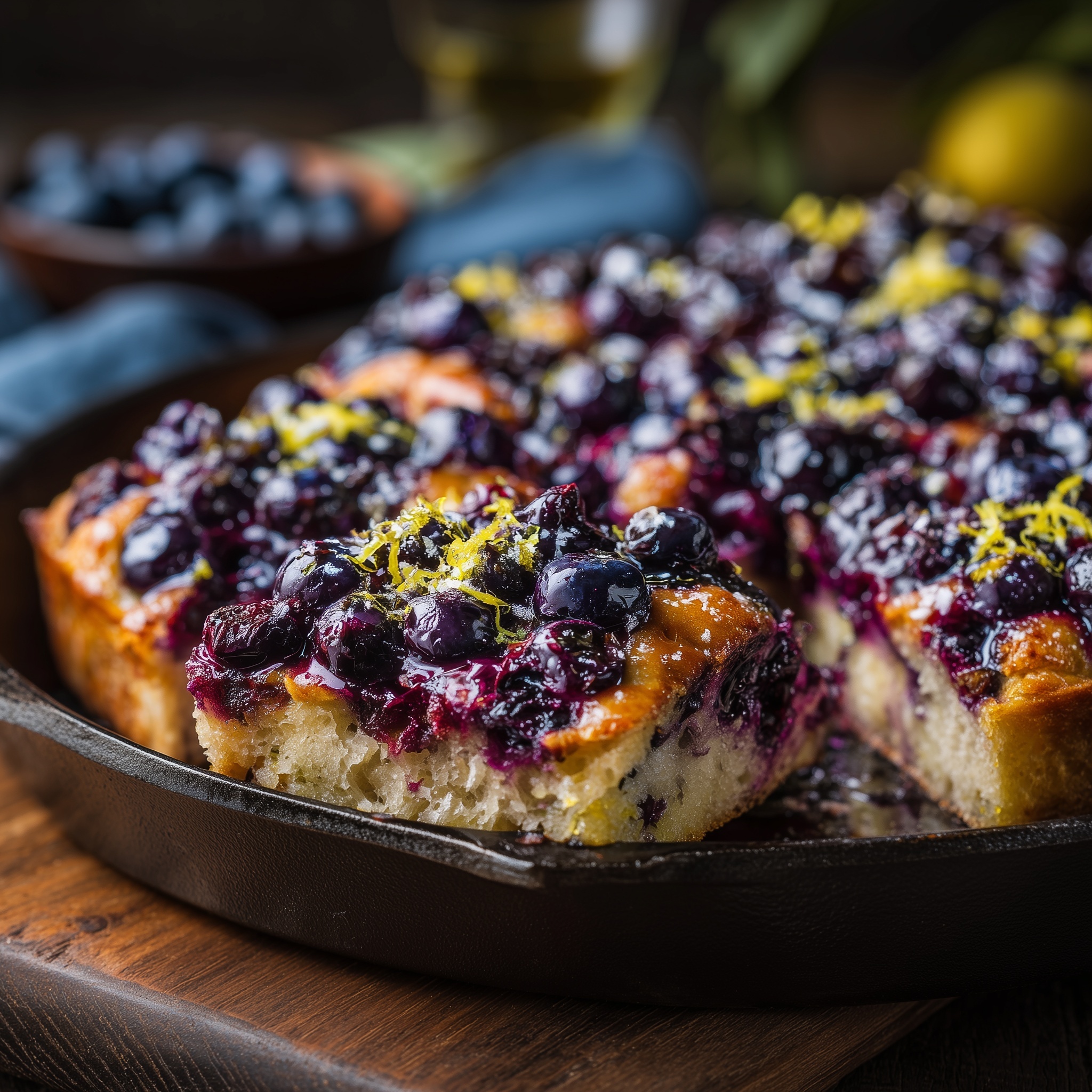 Blueberry Buttermilk Pancake Casserole Recipe - Recipe Image