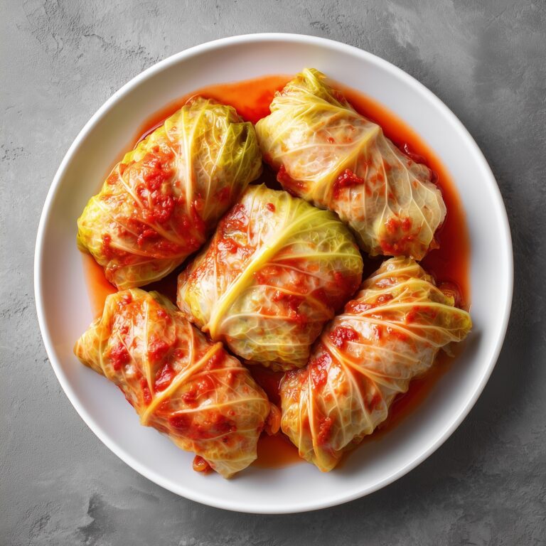 Unstuffed Cabbage Roll Casserole in the Slow Cooker Recipe