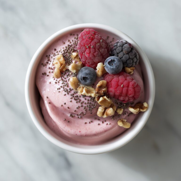 Berry Frozen Yogurt Recipe