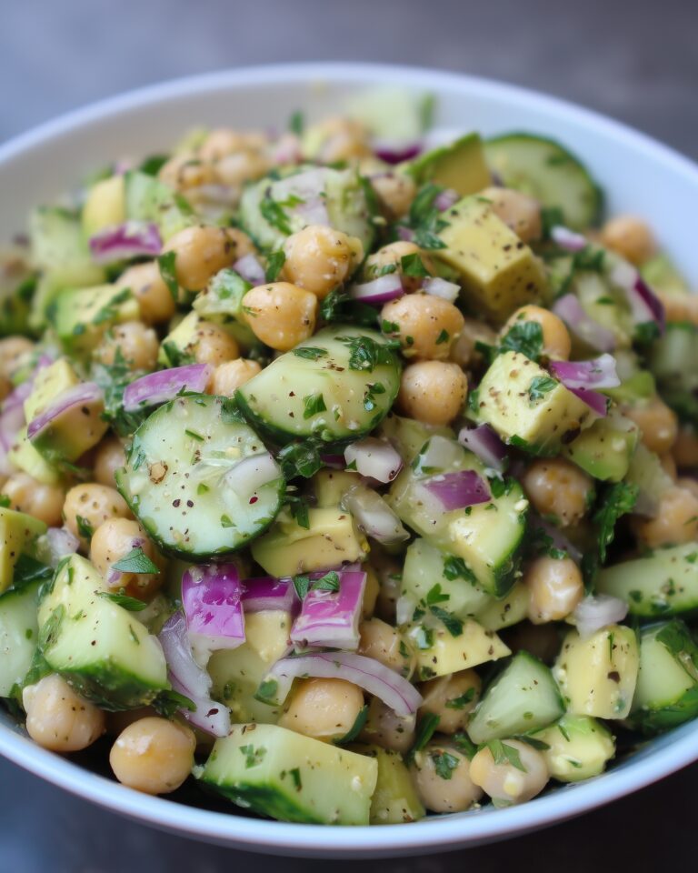 Dill Pickle Chickpea Salad Recipe
