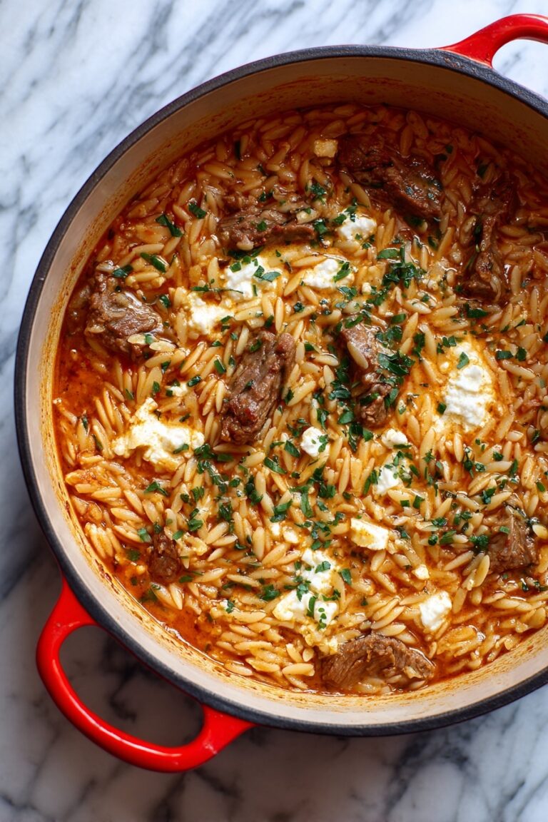 Creamy Marsala Chicken Orzo Recipe