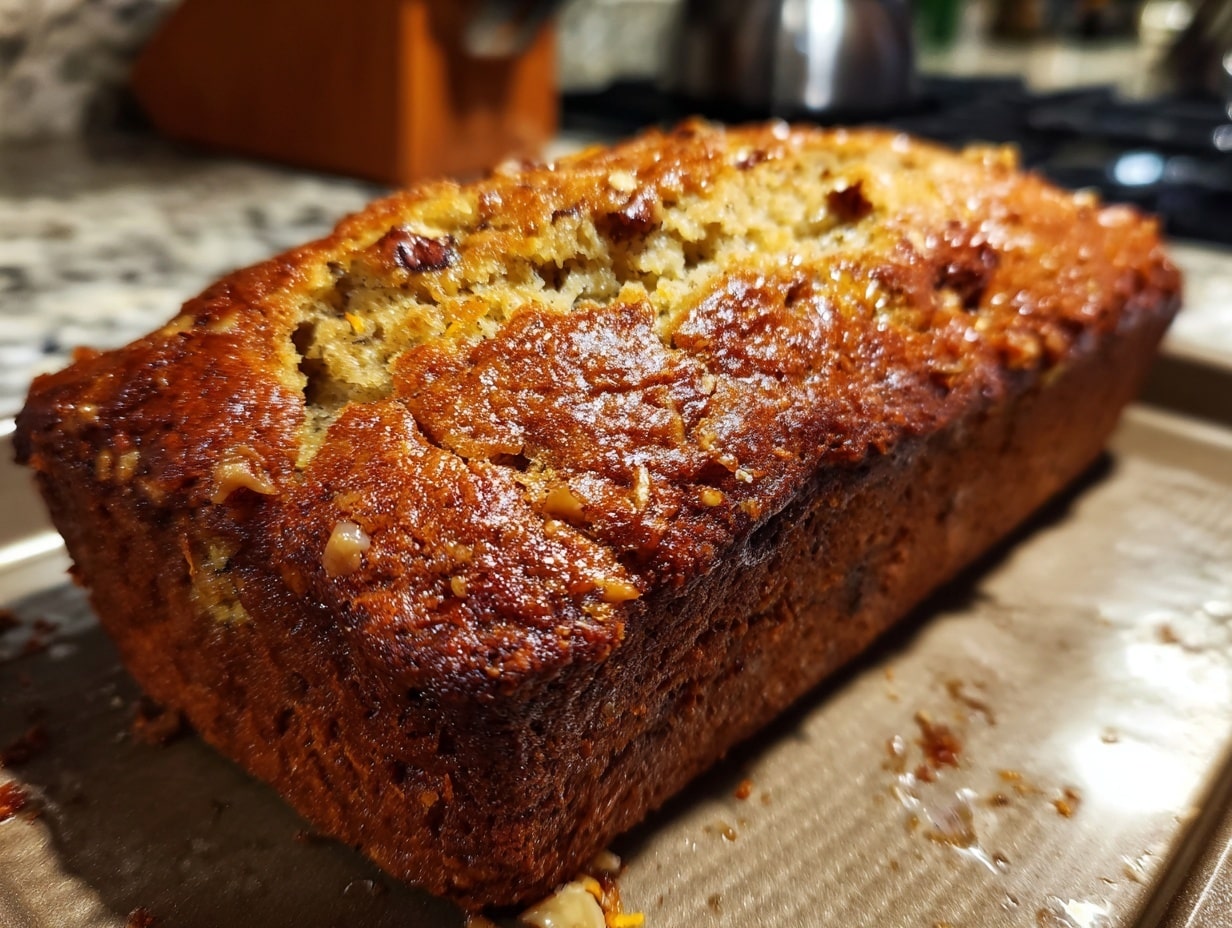 Sourdough Pumpkin Apple Bread with Cinnamon and Pecans Recipe - Recipe Image