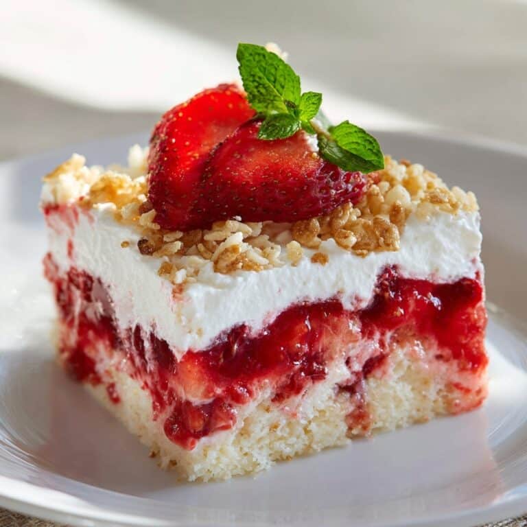 Delicious Strawberry Shortcake Cake Recipe