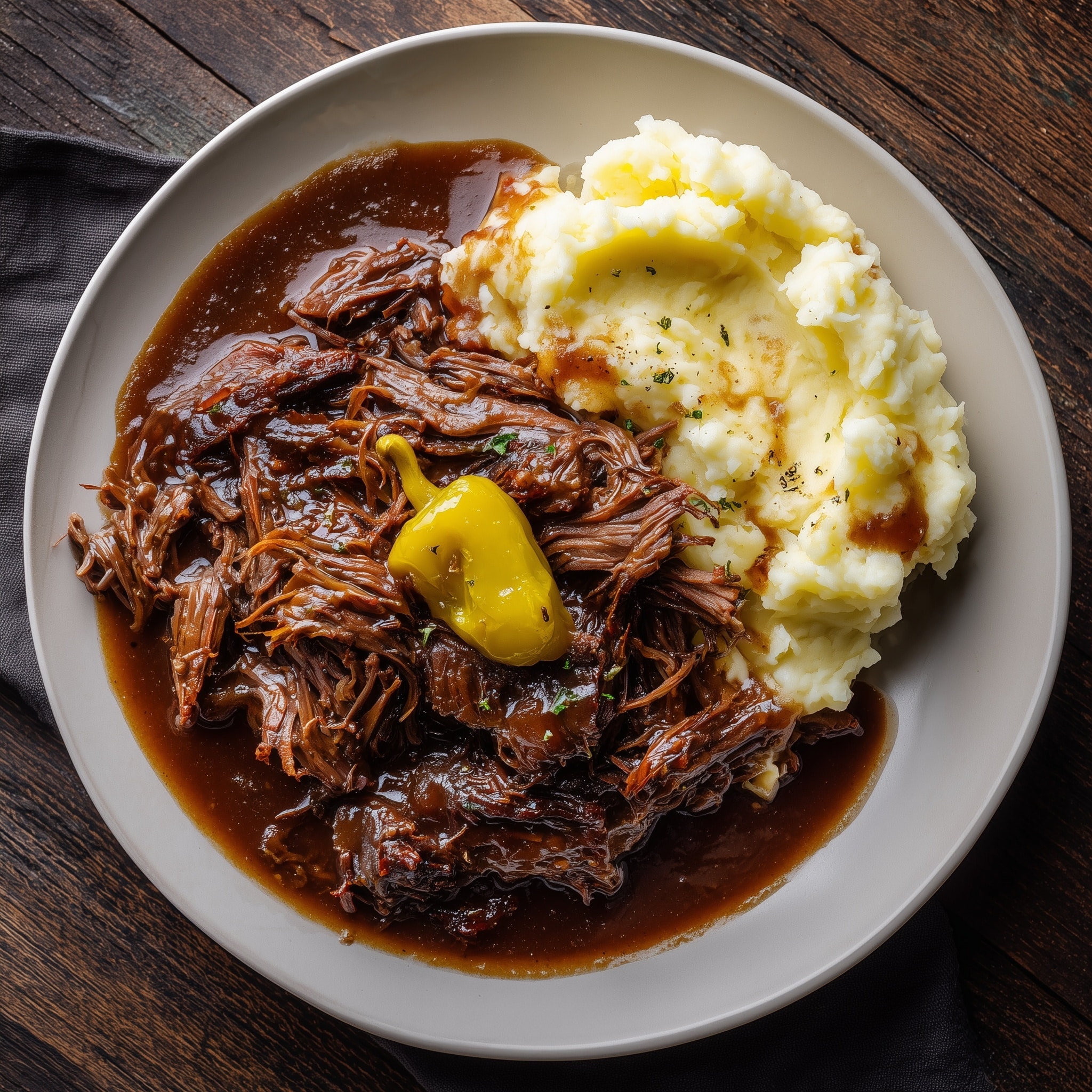 Italian Pot Roast Recipe - Recipe Image