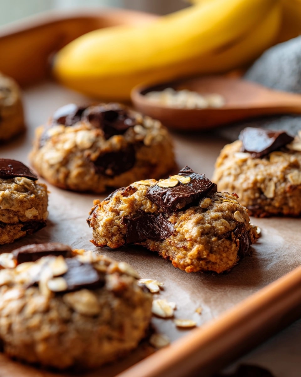 3-Ingredient Healthy Chocolate Cookies Recipe - Recipe Image