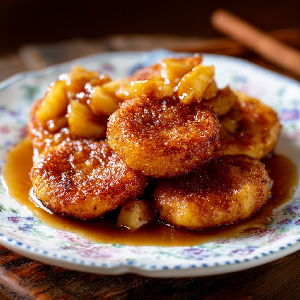 Golden Fresh Peach Fritters Recipe - Recipe Image