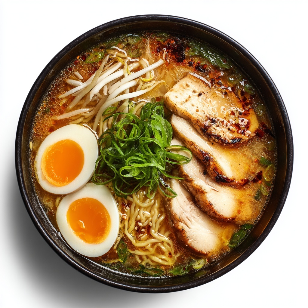 Ginger Glazed Chicken Ramen Recipe - Recipe Image