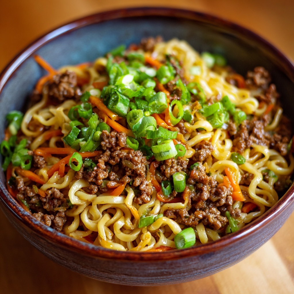 Teriyaki Noodles Recipe - Recipe Image