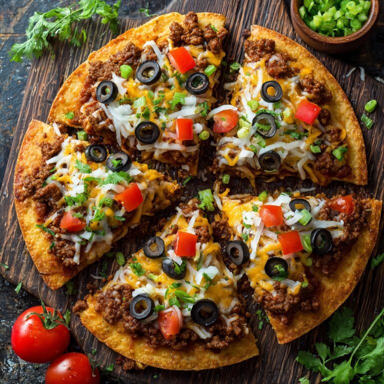 Easy Taco Pizza Recipe