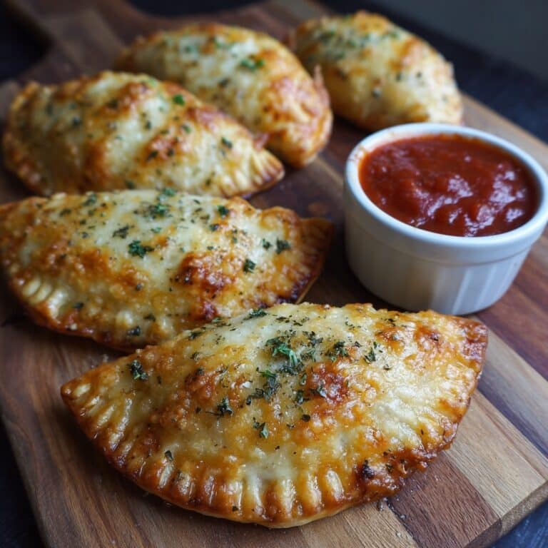 Cheesy Pizza Pockets Recipe