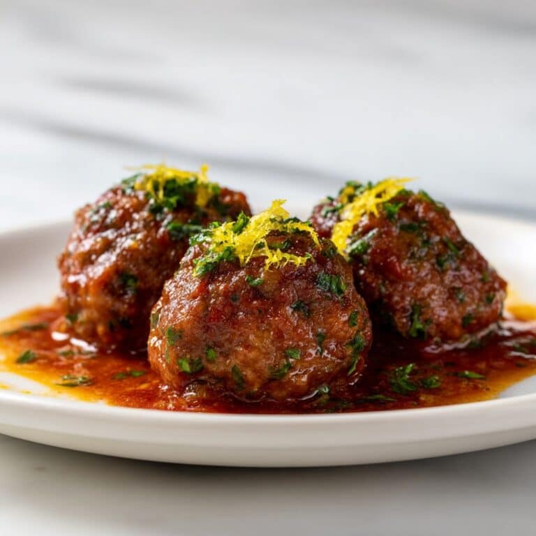 Sweet and Spicy Honey Buffalo Crockpot Meatballs Recipe