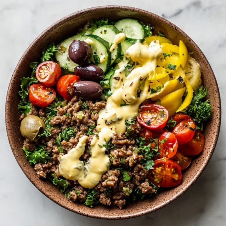 Burger in a Bowl Recipe