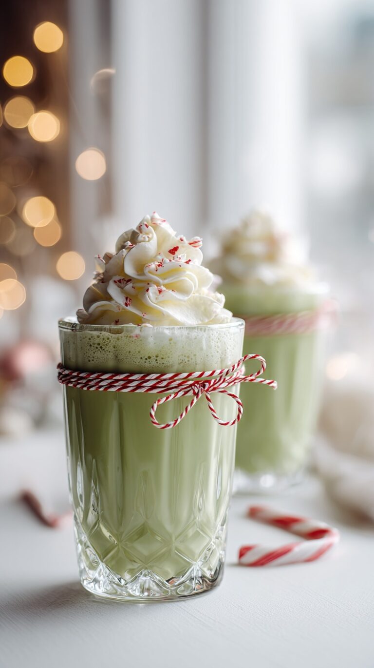 Shamrock Shake Pudding Shots Recipe