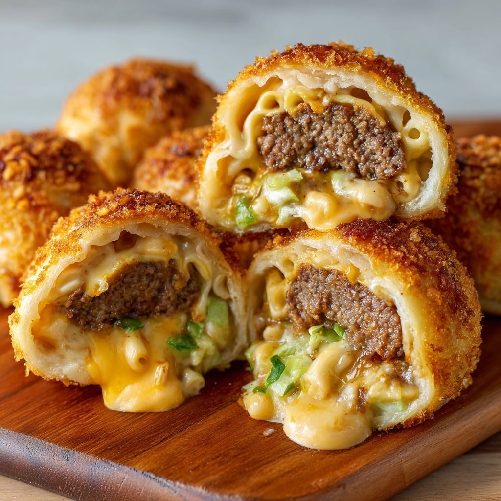 Cheeseburger Pretzel Bombs Recipe - Recipe Image