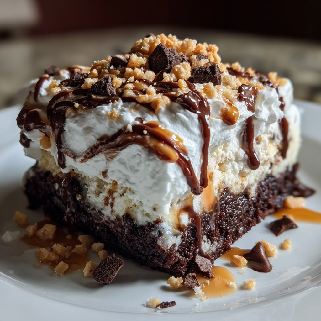 French Silk Brownies Recipe - Recipe Image