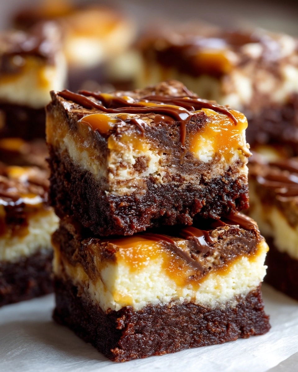 Chocolate Brownie Cheesecake Recipe - Recipe Image