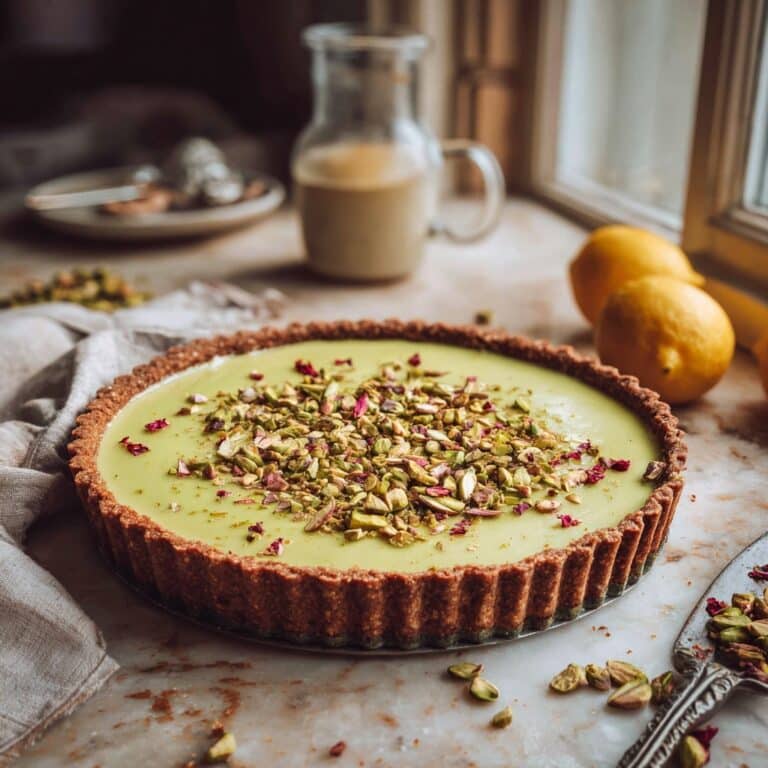 Pistachio Custard Pie Recipe