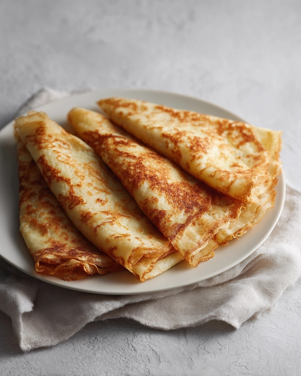 Classic English Pancakes Recipe - Recipe Image