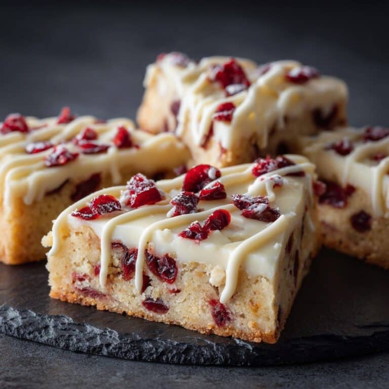 Cranberry Bliss Bars Recipe