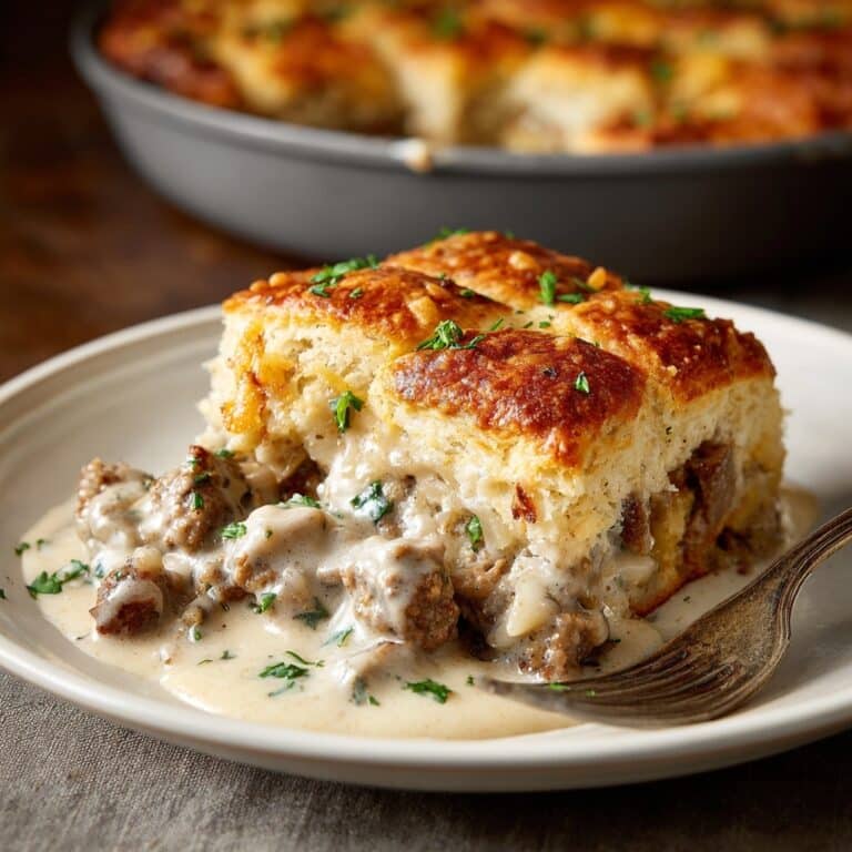 Biscuits and Gravy Casserole Recipe