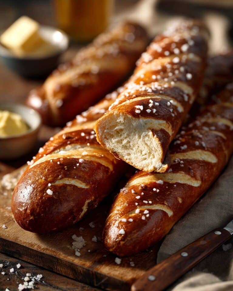 Crusty Mini Baguettes Recipe