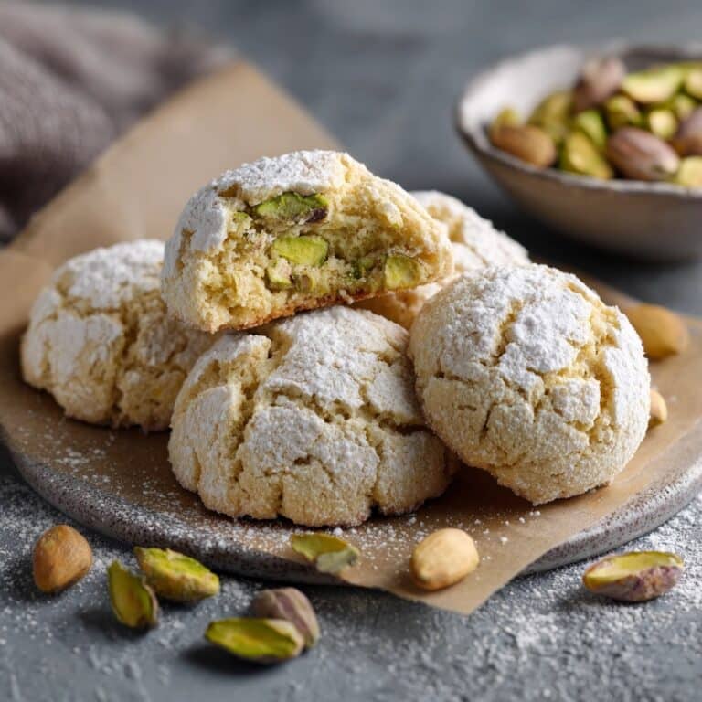 Pistachio White Chocolate Pudding Cookies Recipe