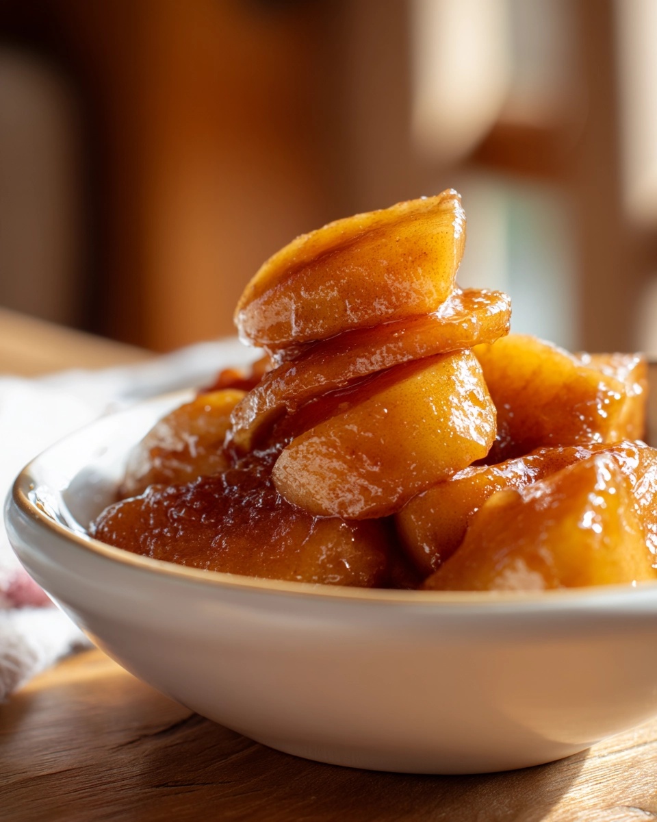 Cinnamon Sugar Baked Peaches Recipe - Recipe Image
