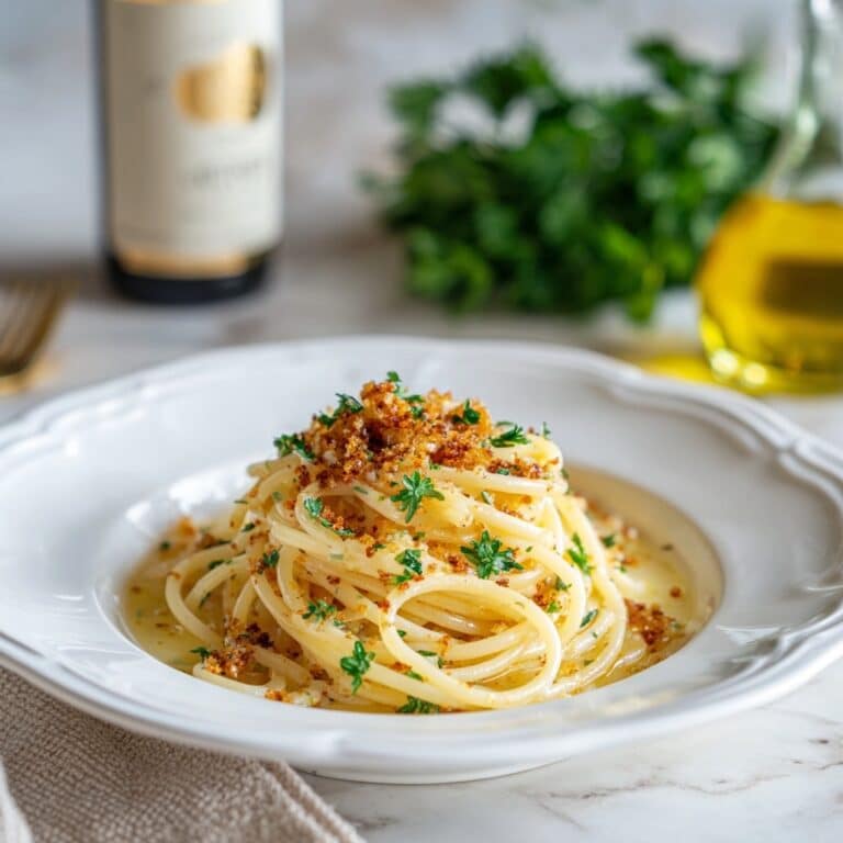 Creamy Garlic Parmesan Pasta Recipe