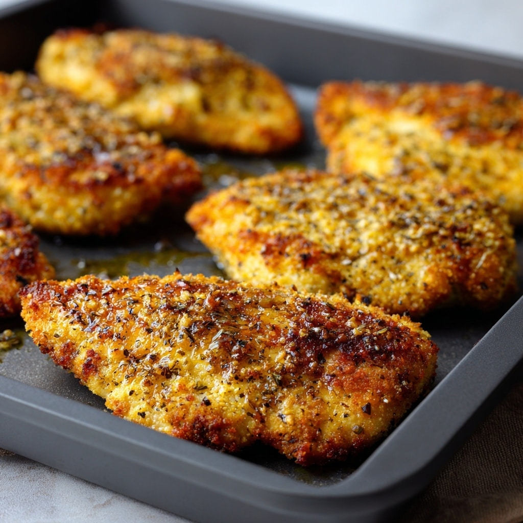 Oven-Fried Chicken Thighs Recipe - Recipe Image