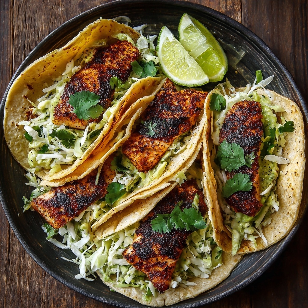 Korean Chicken Tacos Recipe - Recipe Image