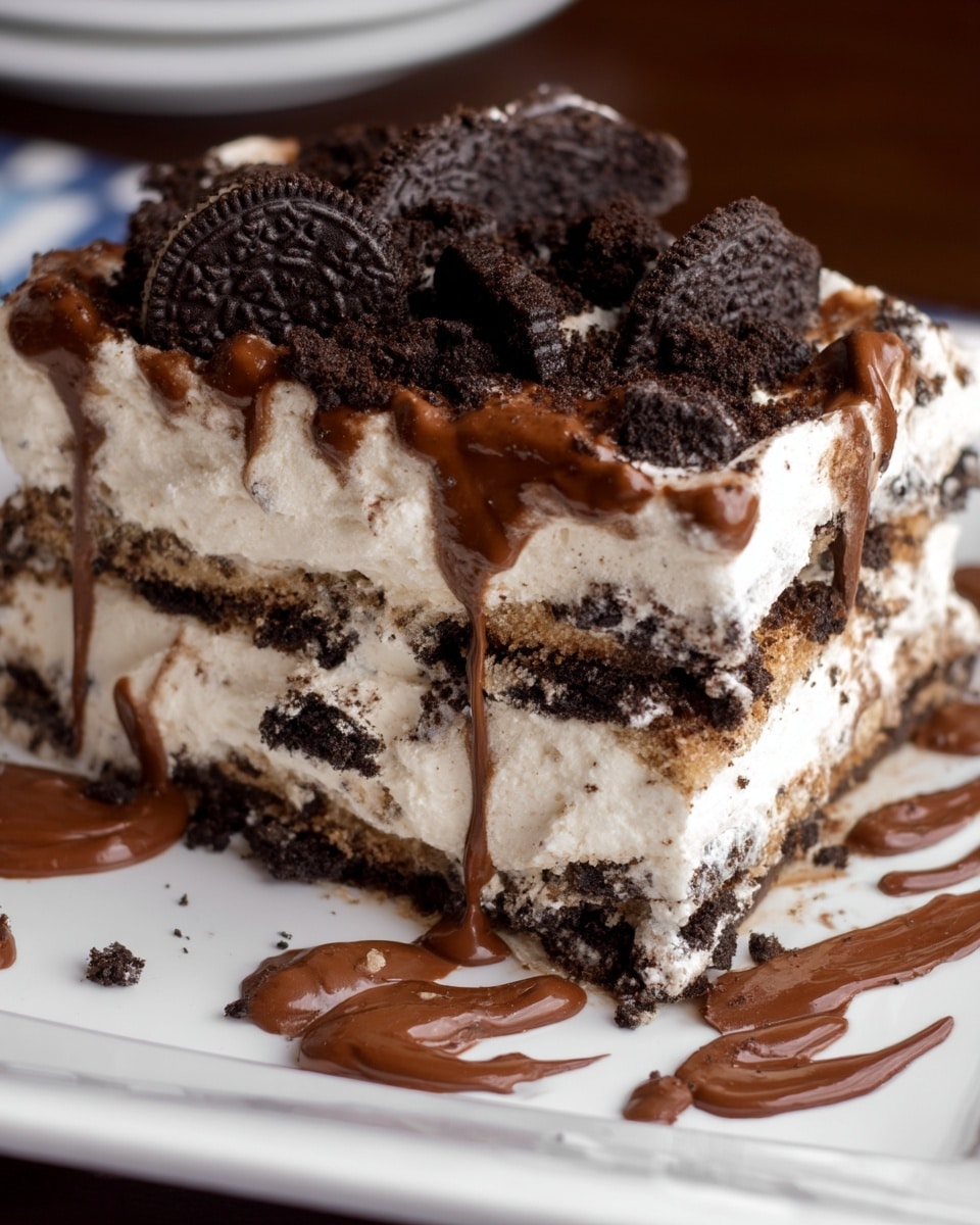 Oreo Lasagna Recipe - Recipe Image