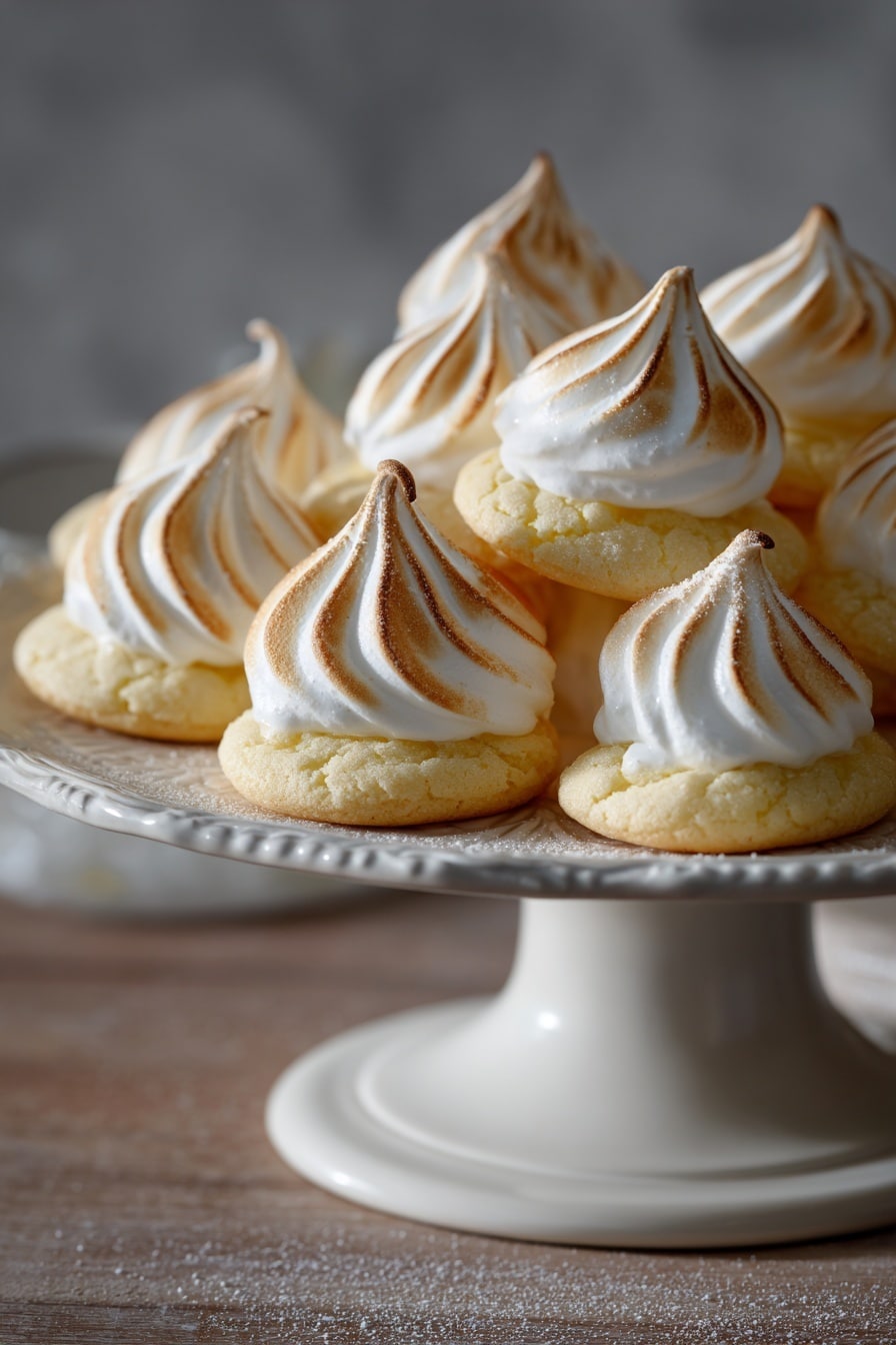Lemon Curd Crème Brûlée Cookies Recipe - Recipe Image