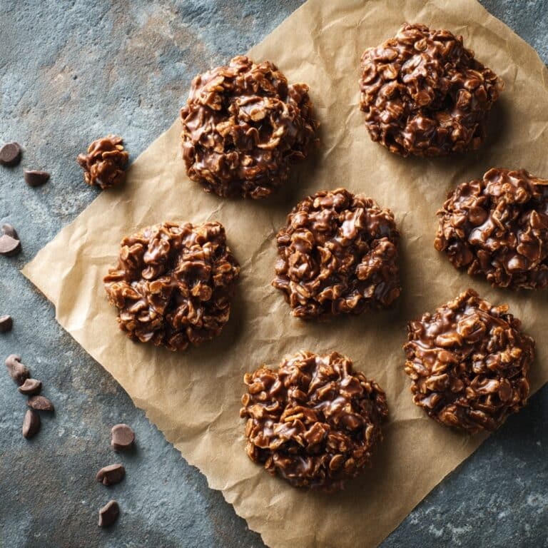 Healthy No-Bake Chocolate Protein Cookies Recipe