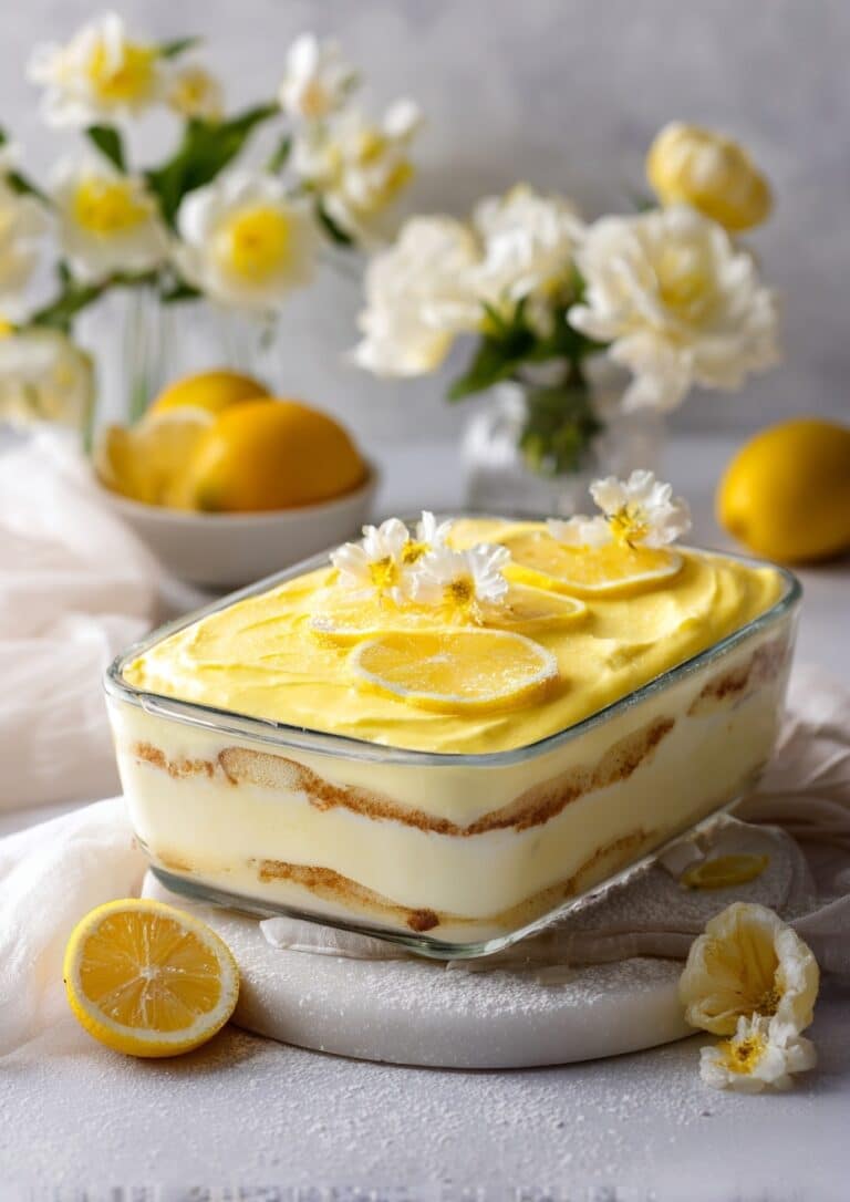 Lemon Tiramisu Recipe