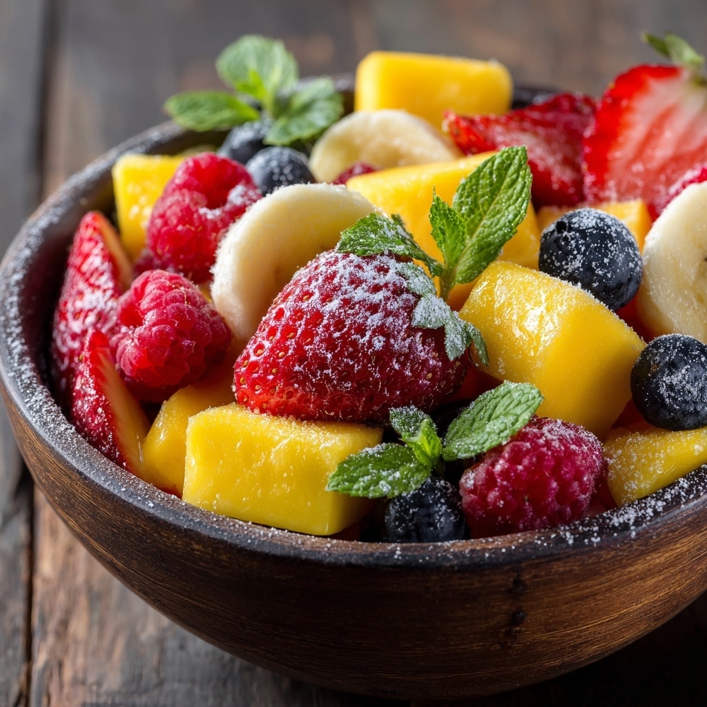 Sweet and Fresh Fruit Salad Recipe - Recipe Image