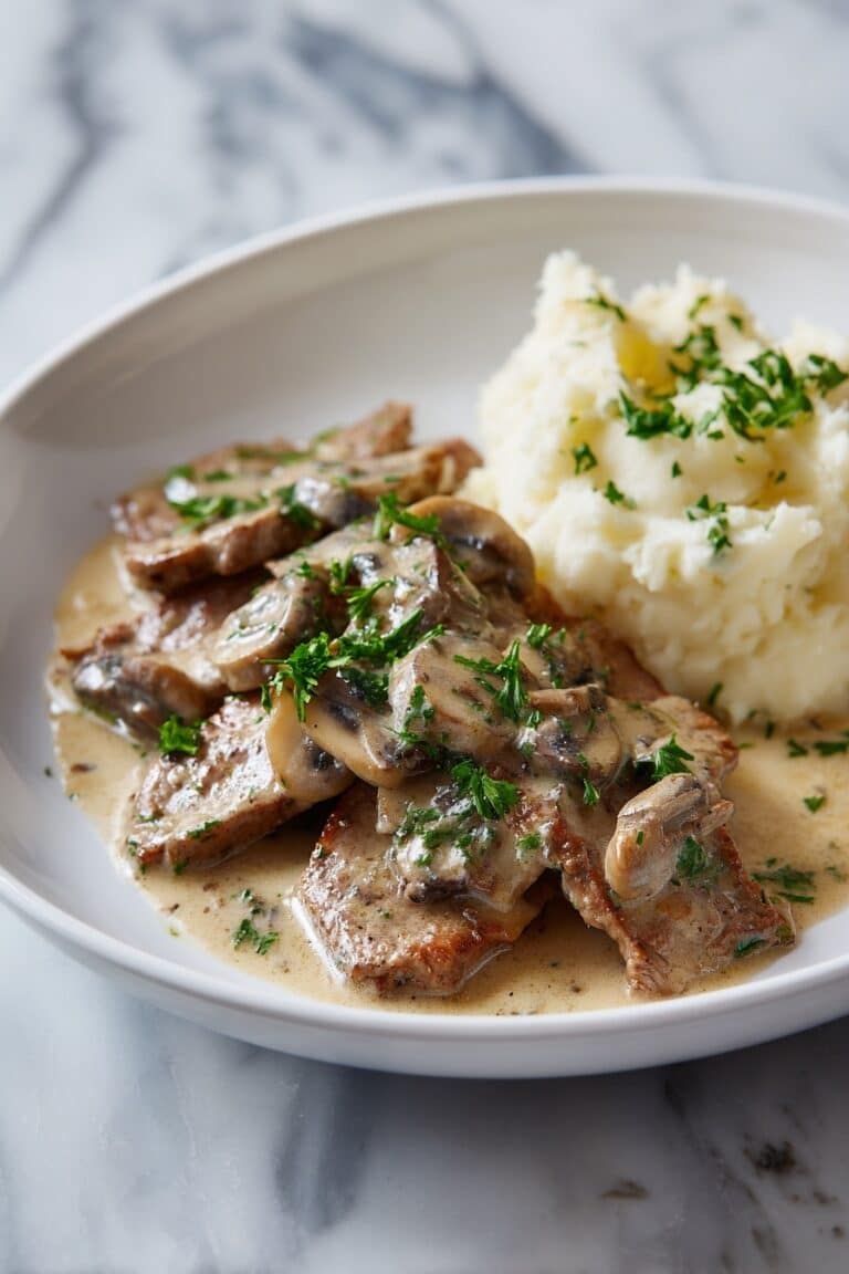 Creamy Mushroom Beef Chuck Roast Recipe