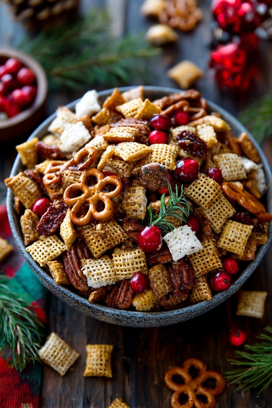 Scarecrow Crunch Snack Mix Recipe - Recipe Image