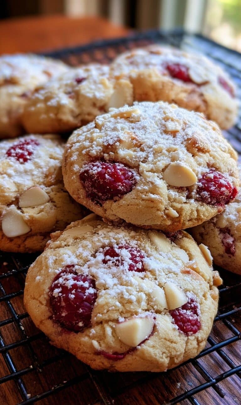 Raspberry Chocolate Chip Cookies Recipe