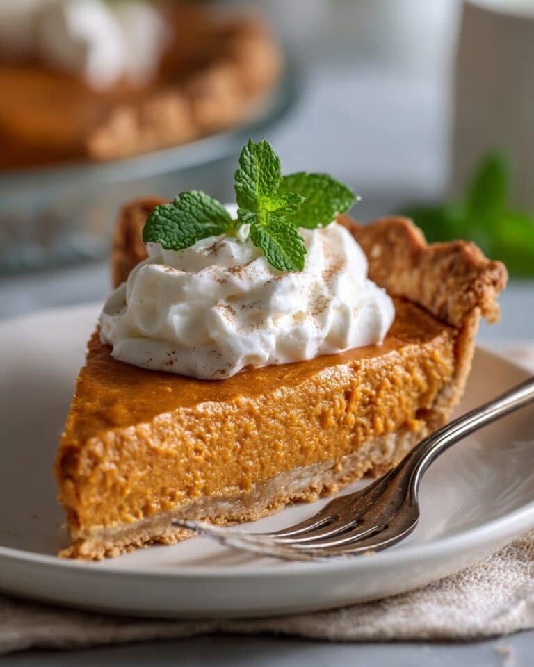 Bourbon Pumpkin Pie Recipe