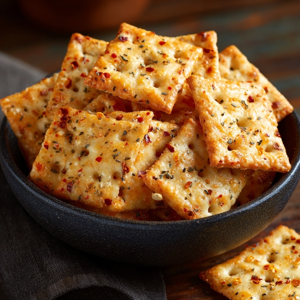 Garlic Ritz Snacks Recipe - Recipe Image