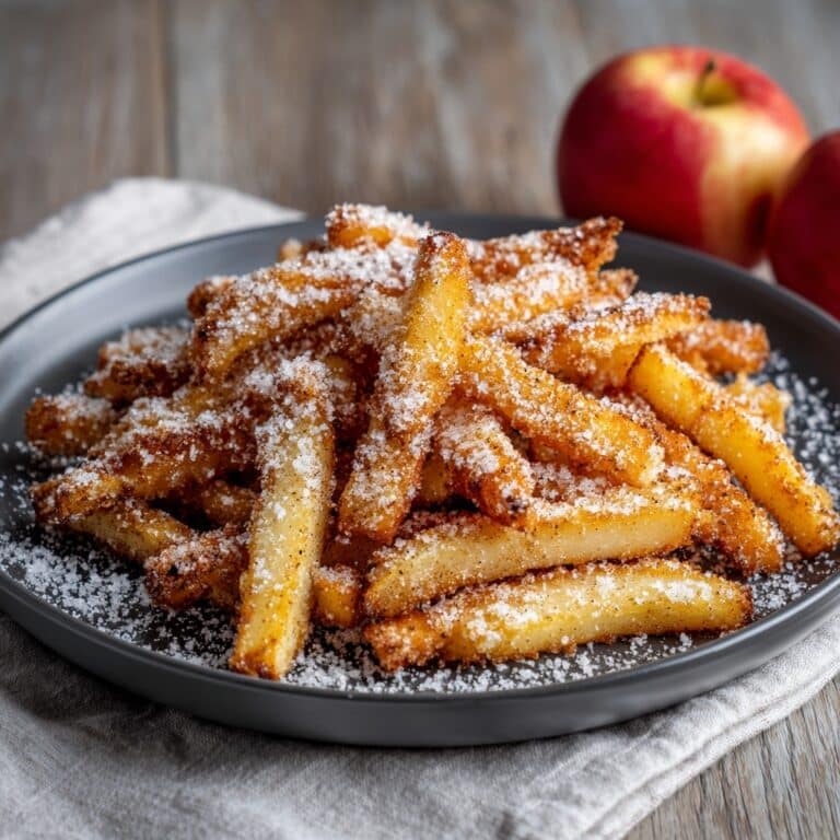 Crispy Air Fryer Apple Fries Recipe