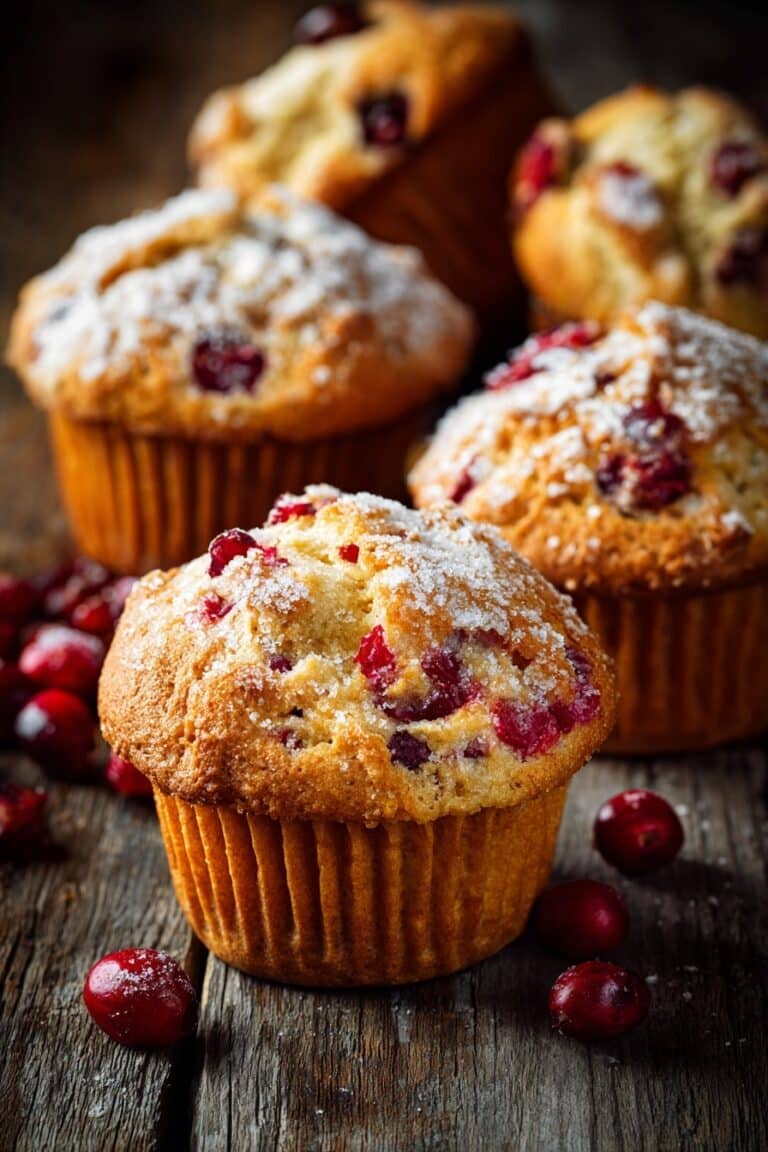 Cherry Muffins with Streusel Recipe