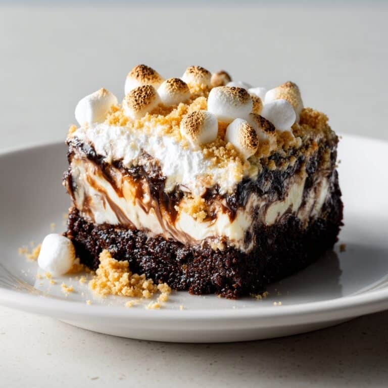 S’mores Poke Cake Recipe